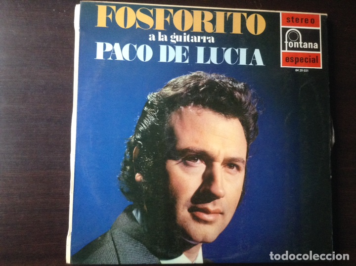 Discos de vinilo: Fosforito a la,guitarra Paco de Luc&iacute;a - Foto 1