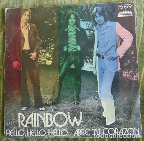 Discos de vinilo: RAINBOW - HELLO HELLO HELLO - SINGLE 1972 - Foto 2