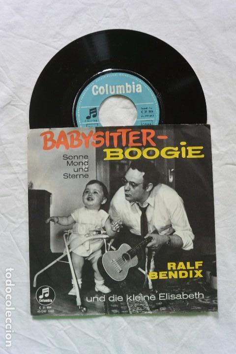 Dischi in vinile: DISCO BABYSITTER-BOOGIE RALF BENDIX.MADE IN GERMANY