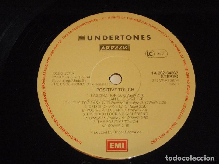 Discos de vinilo: THE UNDERTONES ( POSITIVE TOUCH ) 1981 - HOLANDA LP33 EMI - Foto 6