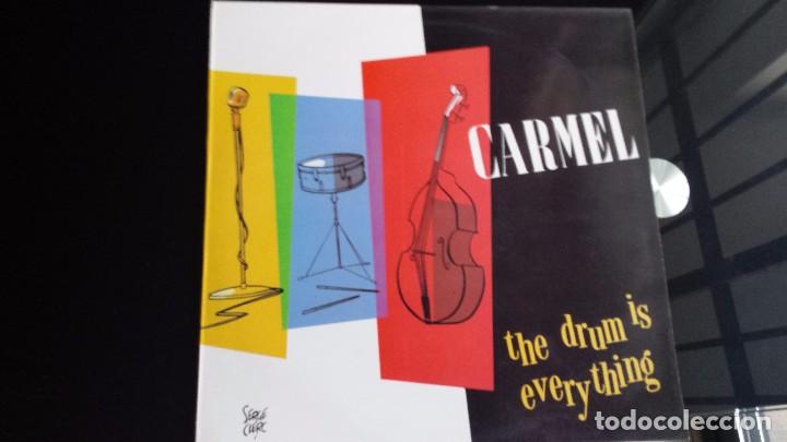 Discos de vinilo: LP CARMEL: THE DRUM IS EVERY THING - Foto 1