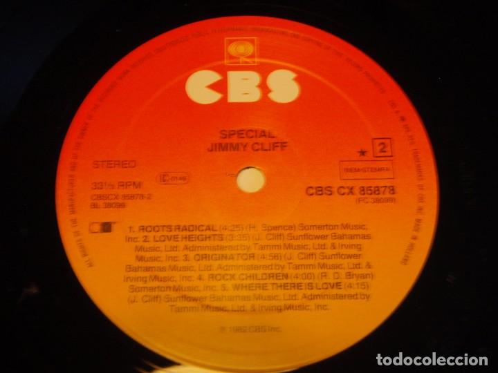 Discos de vinilo: JIMMY CLIFF ( SPECIAL ) 1982 - HOLANDA LP33 CBS - Foto 5