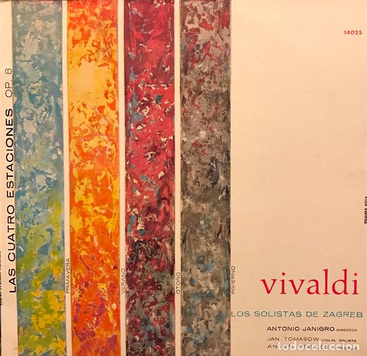 Discos de vinilo: LP argentino de Los Solistas de Zagreb a&ntilde;o 1967