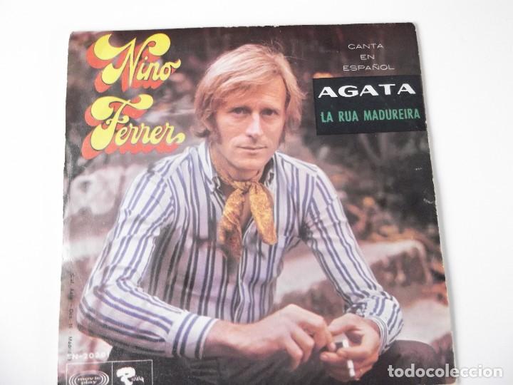 Discos de vinilo: NINO FERRER - Agata - Foto 2