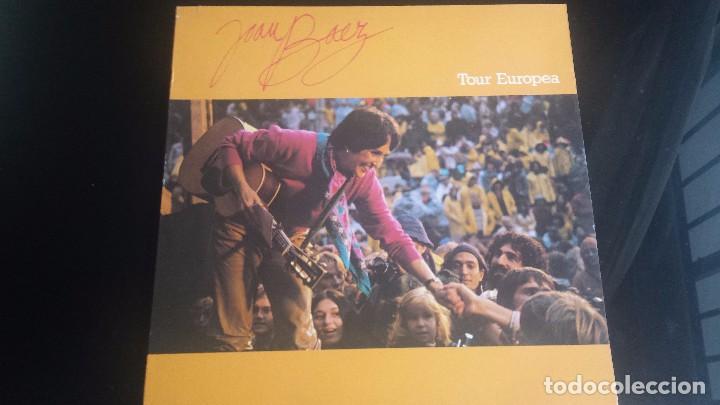 Discos de vinilo: LP JOAN BAEZ: TOUR EUROPEA - Foto 1