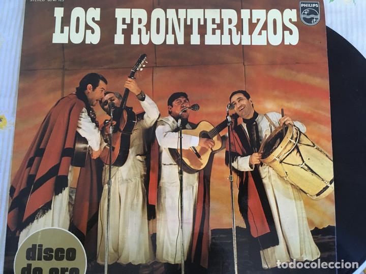 Discos de vinilo: LP LOS FRONTERIZOS-DISCOS DE ORO - Foto 1