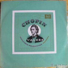 Discos de vinilo: CHOPIN - VALSES (PIANISTA, ALEXANDER BRAILOWSKY RCA). Lote 85211412