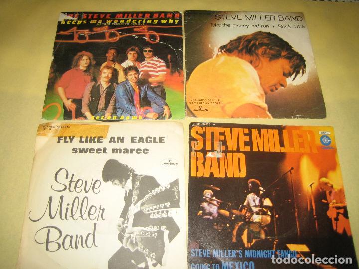 Discos de vinilo: STEVE MILLER BAND - LOTE DE 4 SINGLES - Foto 1