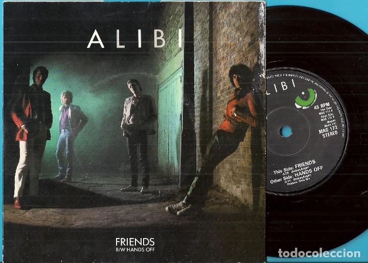 Discos de vinilo: ALIBI: FRIENDS / HANDS OFF - Foto 1