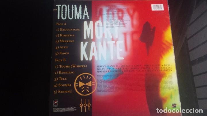 Discos de vinilo: LP MORY KANTE: TOUMA - Foto 2