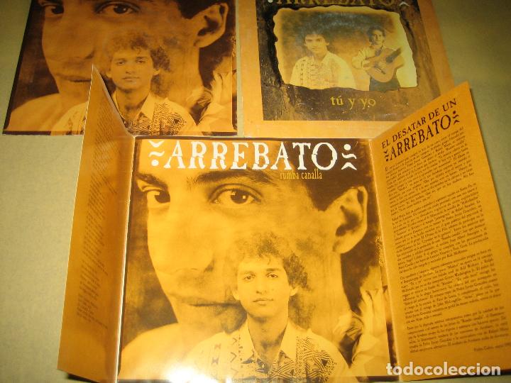 Discos de vinilo: ARREBATO - LOTE DE 3 SINGLES - Foto 1