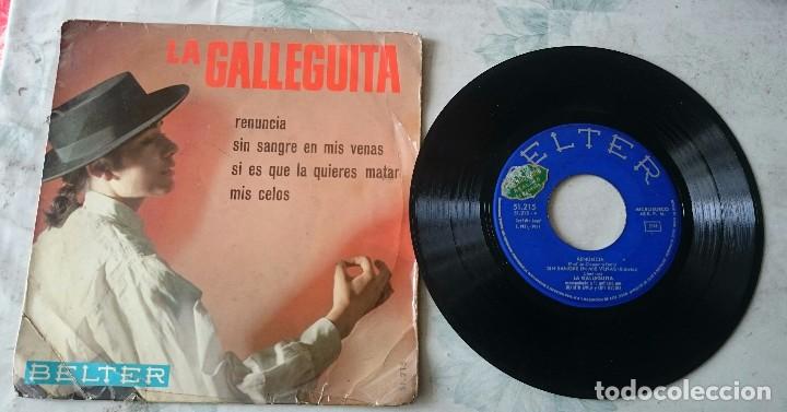 Discos de vinilo: Matilde La Galleguita: Renuncia + 3 (Belter 1966) - Foto 1