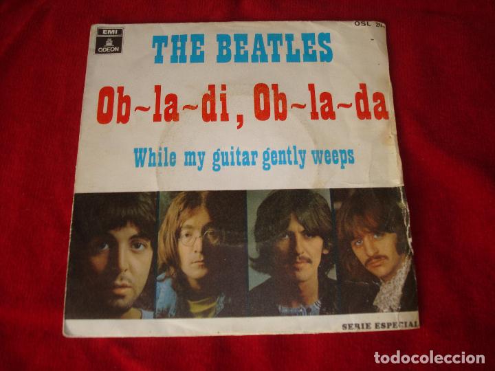 The Beatles Ob La Di Ob La Da While My Guitar Buy Vinyl Singles Pop Rock International Of The 50s And 60s At Todocoleccion