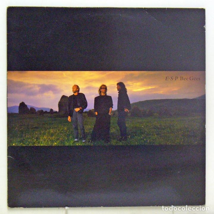 Discos de vinilo: Bee Gees - ESP (LP Vinilo. Original 1987) - Foto 1