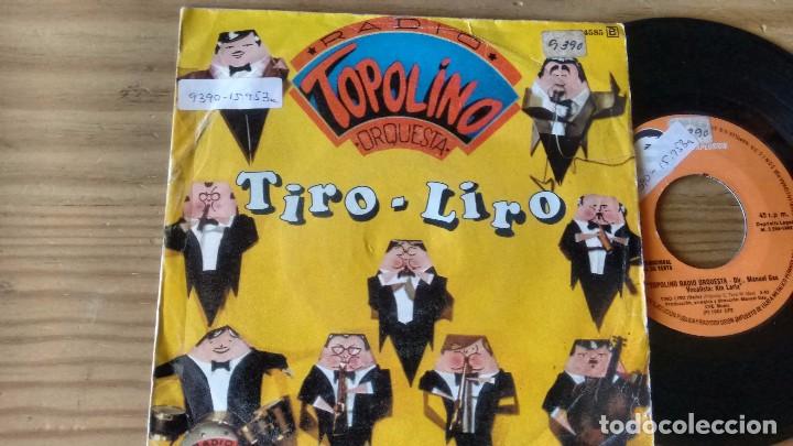 Discos de vinilo: SINGLE (VINILO) DE RADIO TOPOLINO ORQUESTA - Foto 1