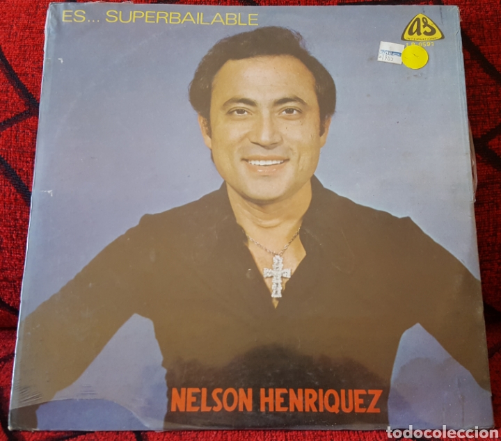 Discos de vinilo: NELSON HENRIQUEZ Es... Superbailable VINILO SALSA PRECINTADO - Foto 1