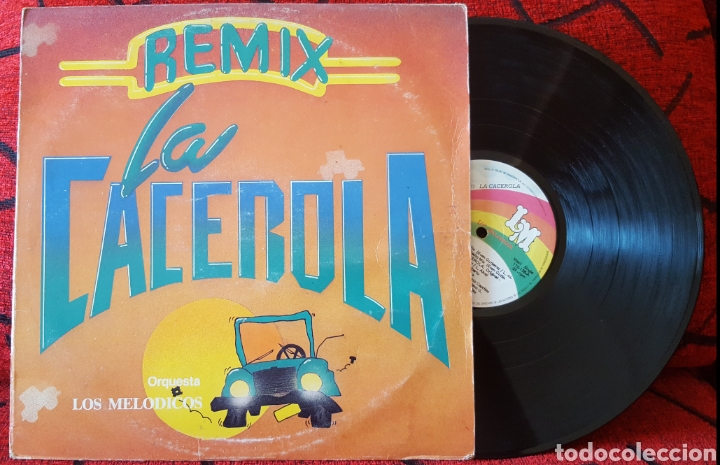 Discos de vinilo: LOS MEL&Oacute;DICOS La Cacerola REMIXES MAXI SINGLE - Foto 1
