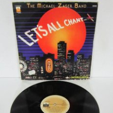 Discos de vinilo: THE MICHAEL ZAGER BAND - LET'S ALL CHANT / CANTEMOS JUNTOS - LP - PRIVATE 1978 SPAIN VINILO MINT