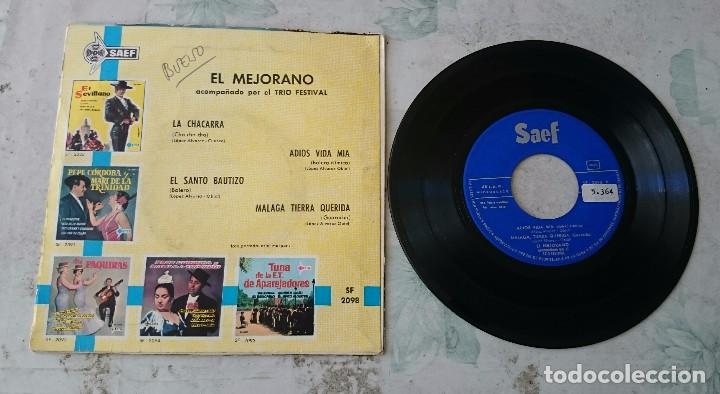 Discos de vinilo: El Mejorano: El chacarra + 3 (Saef 1962) - Foto 2