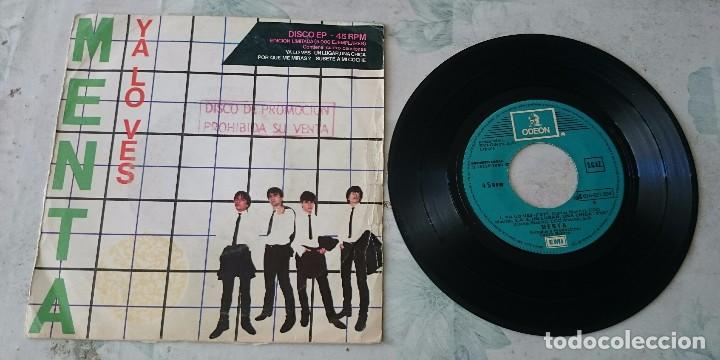 Discos de vinilo: Menta: Ya lo ves + 3 (Emi Odeon 1980) - Foto 1