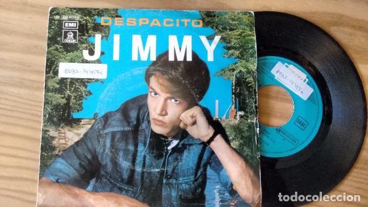 Discos de vinilo: SINGLE (VINILO) DE JIMMY A&Ntilde;OS 80 - Foto 1
