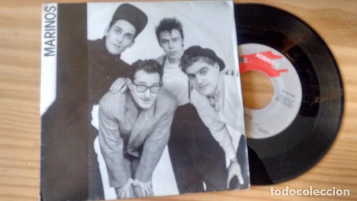 Vinyl records: SINGLE (VINILO ) DE  MARINOS A&Ntilde;OS 80
