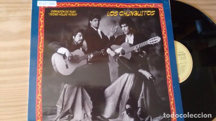 Discos de vinilo: MAXISINGLE (VINILO) DE LOS CHUNGUITOS A&Ntilde;OS 90 - Foto 1