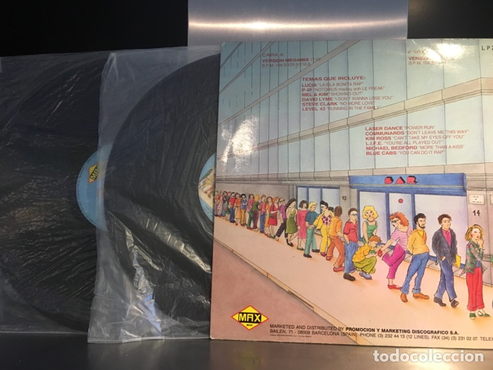 Discos de vinilo: Max mix 5 parte 1. 1987 2 discos - Foto 3