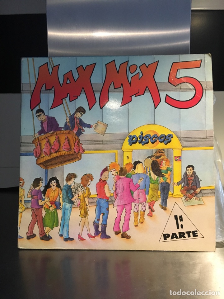 Discos de vinilo: Max mix 5 parte 1. 1987 2 discos - Foto 4
