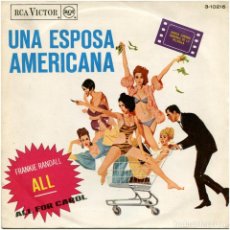 Discos de vinilo: FRANKIE RANDALL – UNA ESPOSA AMERICANA - SG PROMO SPAIN 1967 - RCA VICTOR 3-10216. Lote 85563720