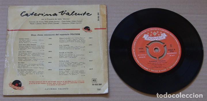 Discos de vinilo: CATERINA VALENTE - CHANSON DAMOUR + 3 - EP - Foto 2