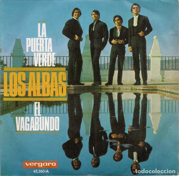 Discos de vinilo: LOS ALBAS: La puerta verde / El vagabundo (Vergara, 1968) - Foto 1