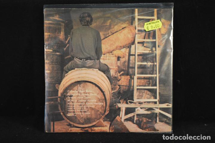 Discos de vinilo: JAUME ARNELLA - LES RONDES DE VI / LA TIMBA DE LES CARTES - SINGLE - Foto 2
