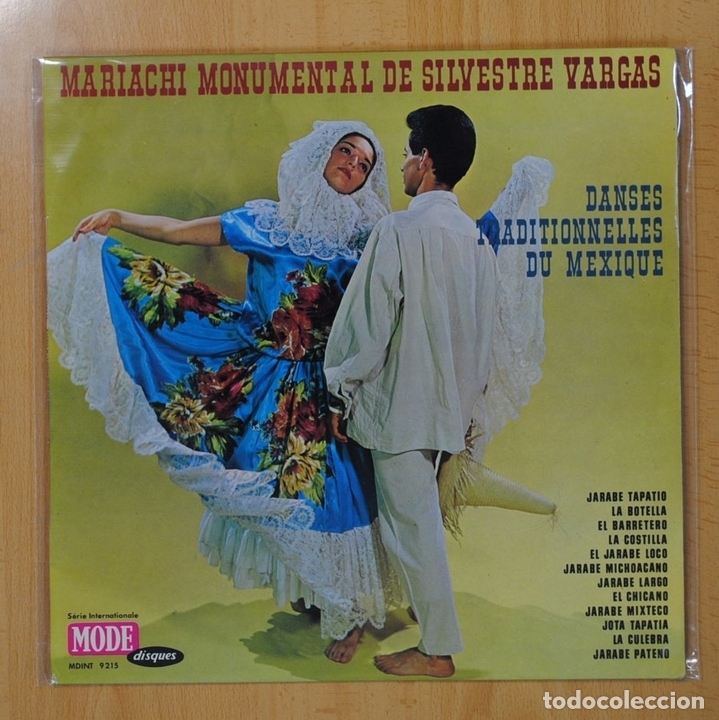 Disques de vinyle: SILVESTRE VARGAS - DANSES TRADITIONNELLES DE MEXIQUE - LP