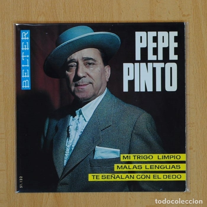 Discos de vinilo: PEPE PINTO - MI TRIGO LIMPIO + 2 - EP - Foto 1