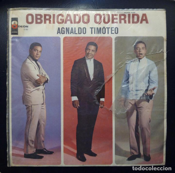 Discos de vinilo: LP AGNALDO TIMOTEO - OBRIGADO QUERIDA - ODEON 1967. - Foto 1