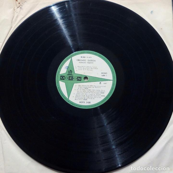 Discos de vinilo: LP AGNALDO TIMOTEO - OBRIGADO QUERIDA - ODEON 1967. - Foto 4