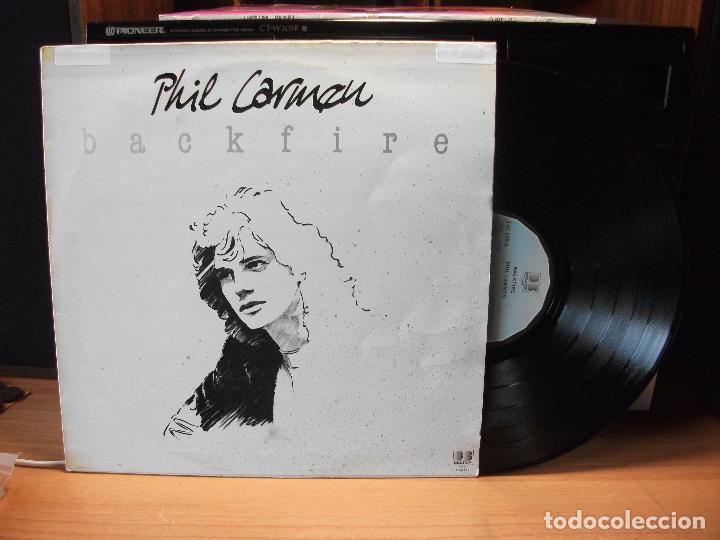 Discos de vinilo: PHIL CARMEN  BACKFIRE  LP SPAIN 1983 PDELUXE - Foto 1