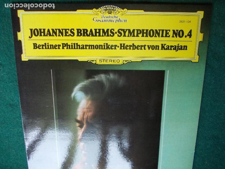 Discos de vinilo: Johannes Brahms  Sinfonia n&ordm; 4 - Foto 1