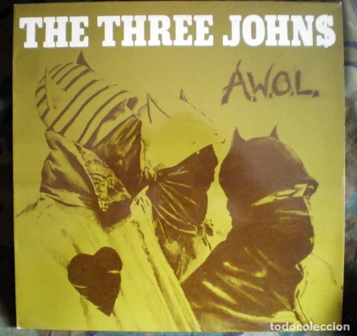 Discos de vinilo: The Three Johns - A.W.O.L.  MaxiSingle - Foto 1