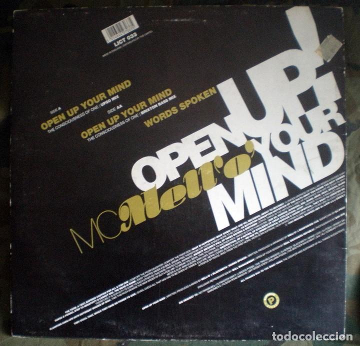Discos de vinilo: MC MellO - Open Up Your Mind  MaxiSingle - Foto 2