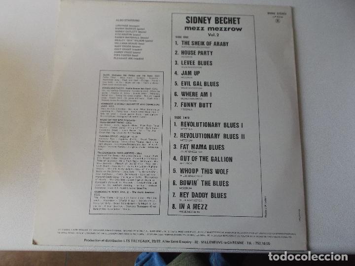 Discos de vinilo: Sidney Bechet sydney bechet vol 2, jazz - Foto 3
