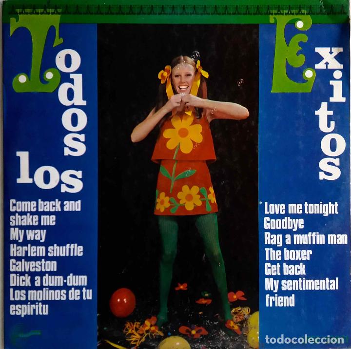 Discos de vinilo: THE TOP HITS GROUP. TODOS LOS EXITOS. LP ESPA&Ntilde;A - Foto 1