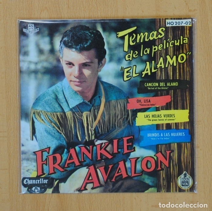 Discos de vinilo: FRANKIE AVALON - CANCION DEL ALAMO + 3 EP - Foto 1
