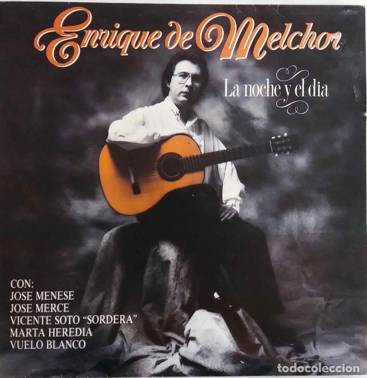 Discos de vinilo: ENRIQUE DE MELCHOR, LA NOCHE Y EL D&Iacute;A. LP - Foto 1
