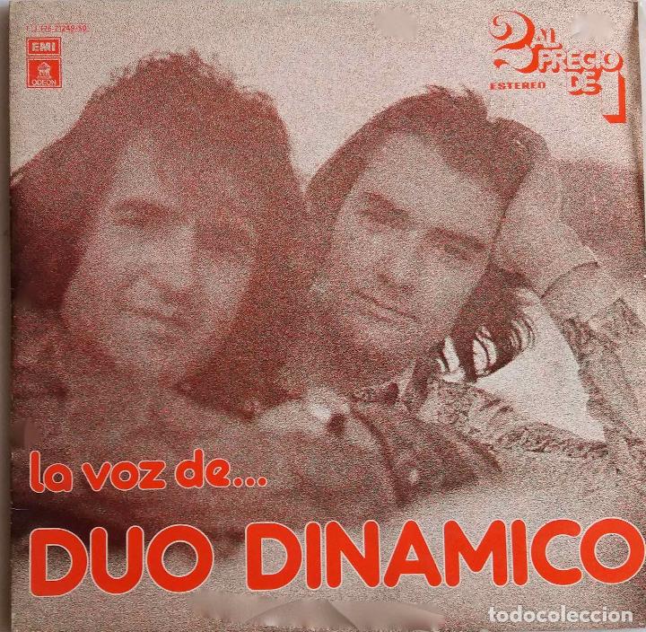 Discos de vinilo: D&Uacute;O DIN&Aacute;MICO, LA VOZ DE ... DOBLE LP, 2 DISCOS - Foto 1