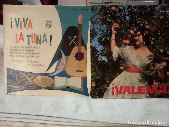 Discos de vinilo: Dos singles folklore espa&ntilde;ol