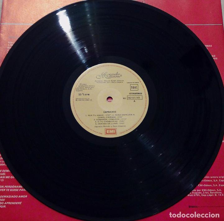Discos de vinilo: LP MANUELA - CAPRICHOS - EMI-ODEON 1983. - Foto 4