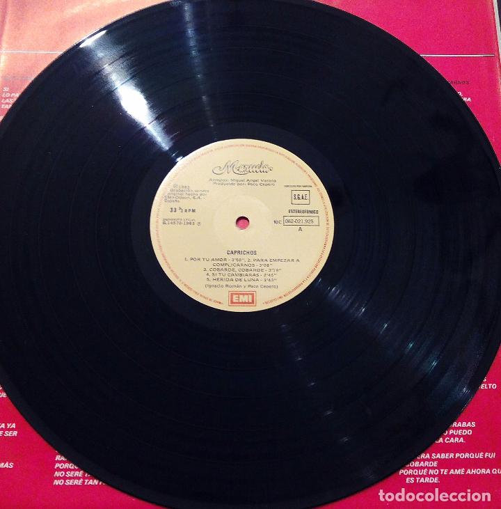 Discos de vinilo: LP MANUELA - CAPRICHOS - EMI-ODEON 1983. - Foto 4