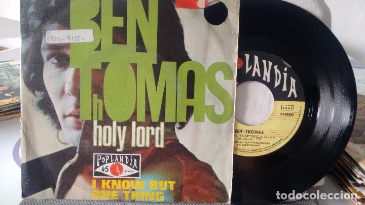 Discos de vinilo: SINGLE (VINILO) DE BEN THOMAS A&Ntilde;OS 70 - Foto 1